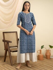 indigo-printed-cotton-kurta-libas-1-27529920479382