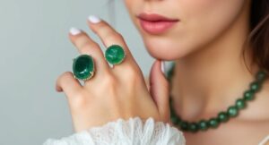 Green kyanite Jewelry
