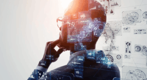 AI-driven dashboard optimizing SAP AMS services in a business setting
