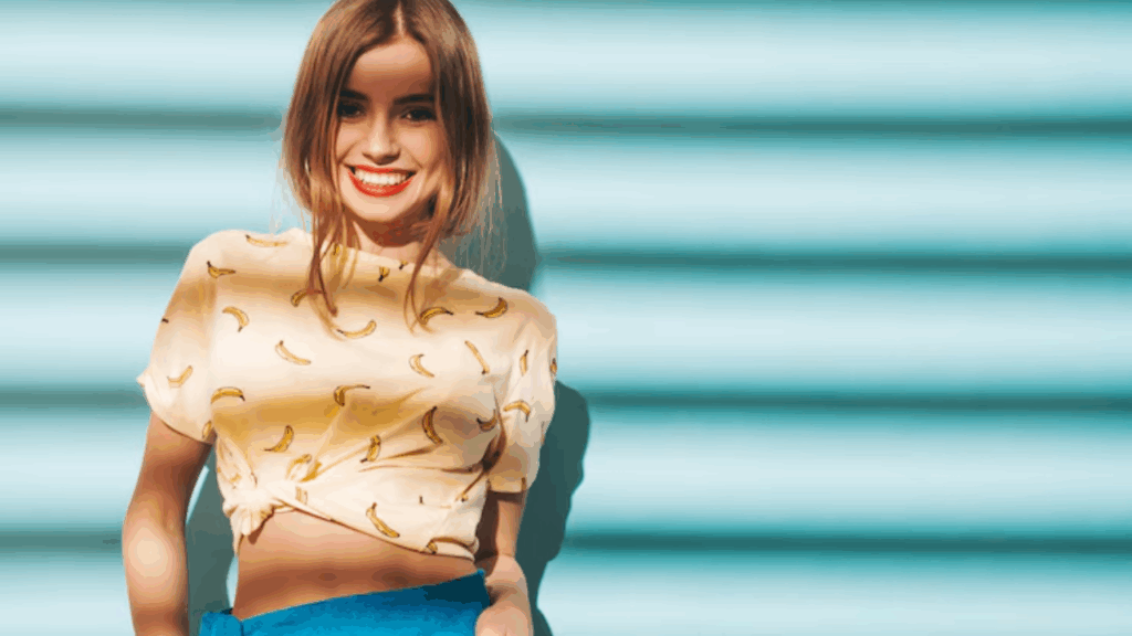 trendy crop tops.