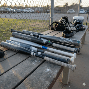 rolled slowpitch bats