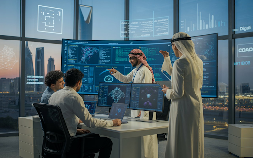 AI developers in Saudi Arabia