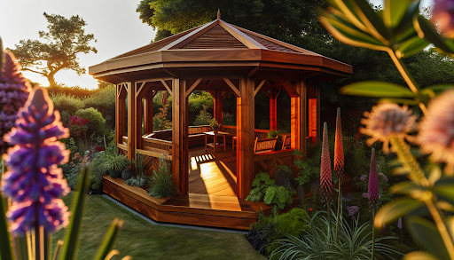 custom timber gazebos