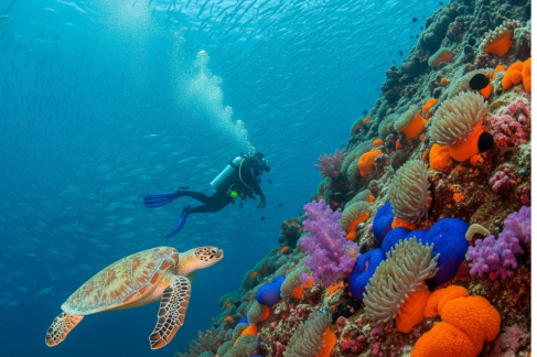 Dive masters in Koh Tao