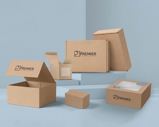 Brown Kraft Retail Boxes