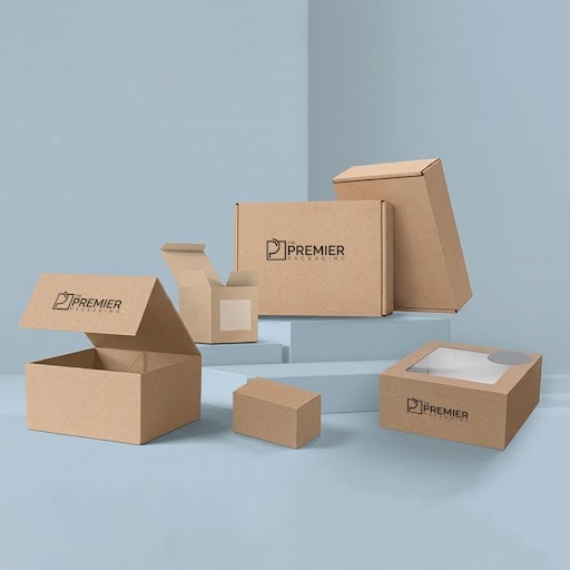 Brown Kraft Retail Boxes