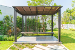 douglas fir pergola